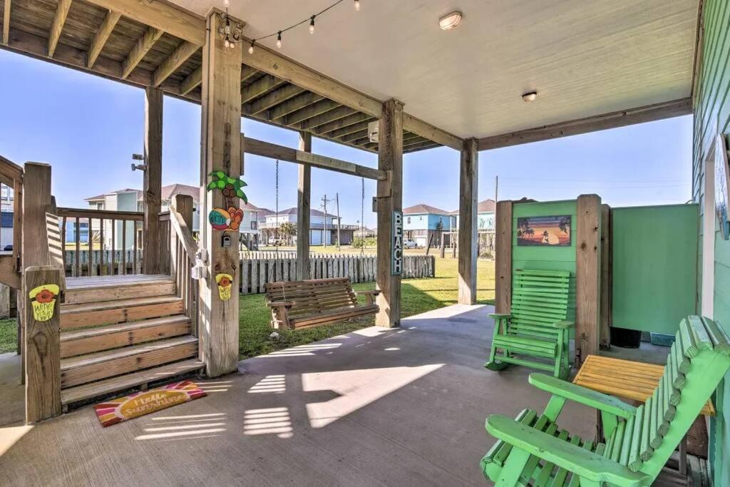 Coastal Heaven - Crystal Beach Relaxing Beach Home Bolivar Peninsula Екстериор снимка